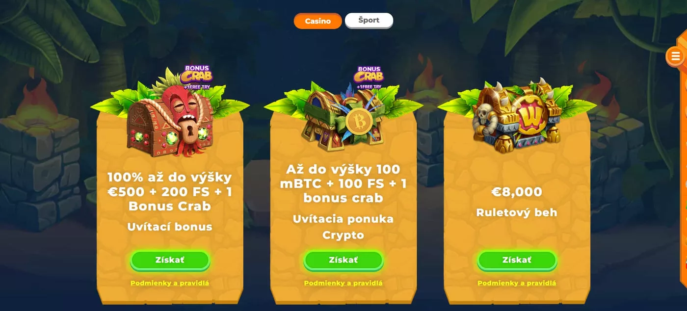Wazamba Casino Promo akcie