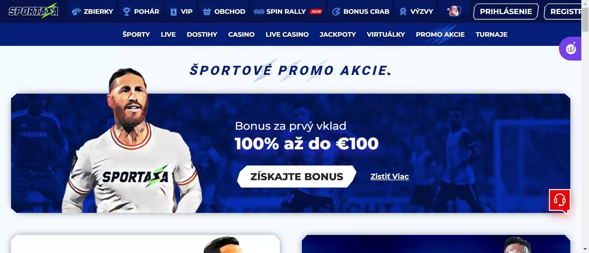 Športový bonus Sportaza