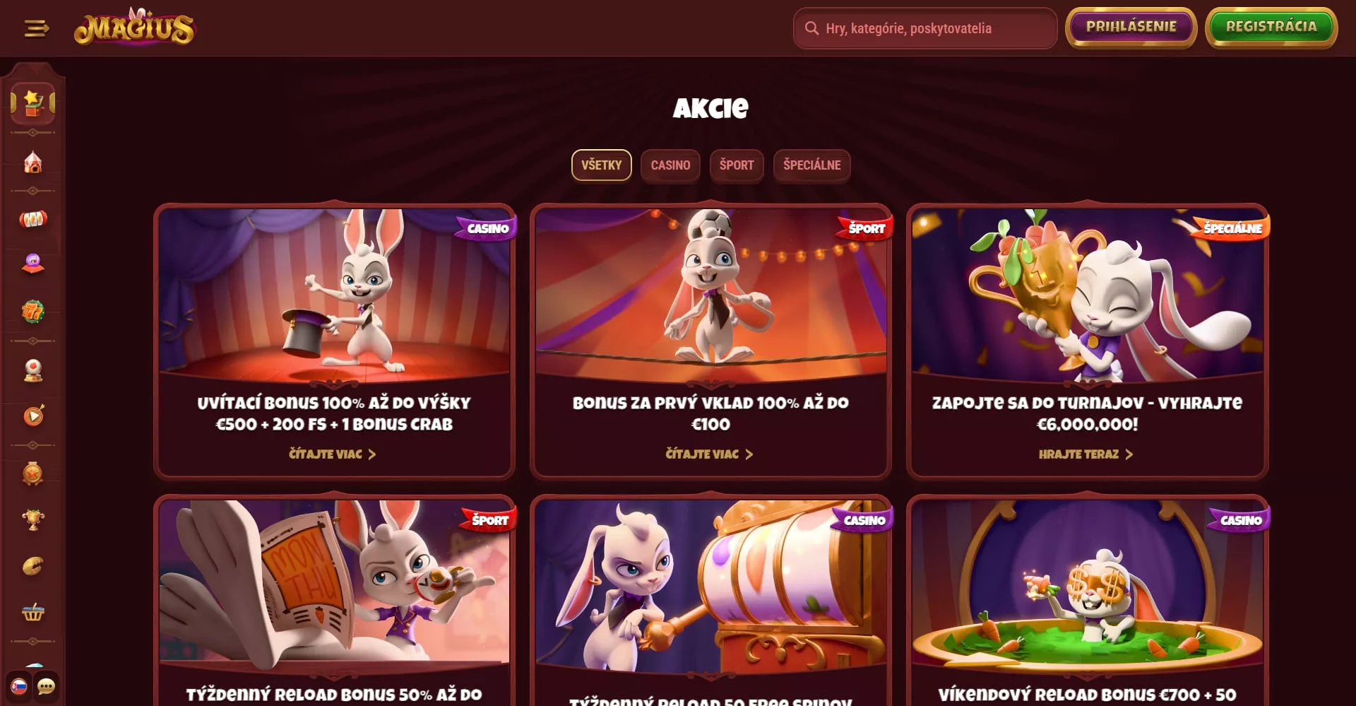 Magius propagačné akcie