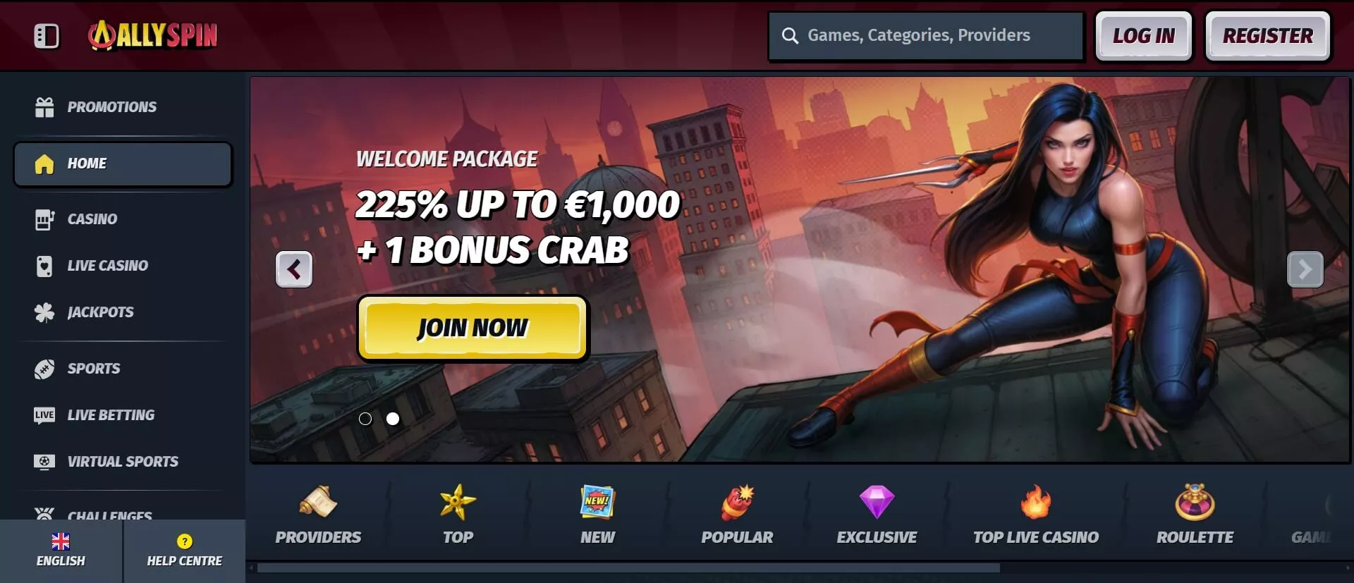 Allyspin uvítací balíček